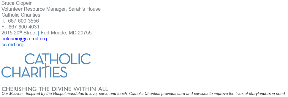 Catholic Charities success story